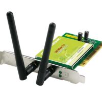 WiFi kaart 802.11b/g/n 300 Mbps PCI Conceptronic C300Ri met 2x3dBi antenne (2e kans)