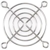 Ventilator 50x50 fan guard 4-ring zilverkleur