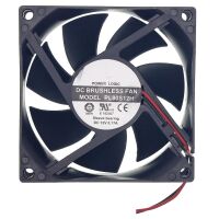 Ventilator 80x80x25 12VDC 2-pins / MKFAN PL80S12H (open eind, geen stekker) (2e kans)