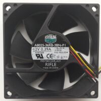 Ventilator 80x80x25 12VDC 3-Pins / Coolermaster A8025-36RB-3BN-P1