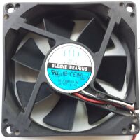 Ventilator 80x80x25 12VDC 3-pins / Globe fan S01138812M-3M