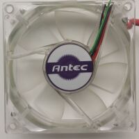 Ventilator 80x80x25 12VDC 3-pins LED / Antec 001