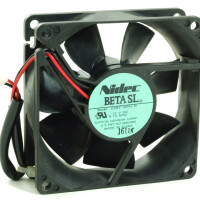 Ventilator 80x80x25 12VDC 2-pins / Nidec D08T-12PHR