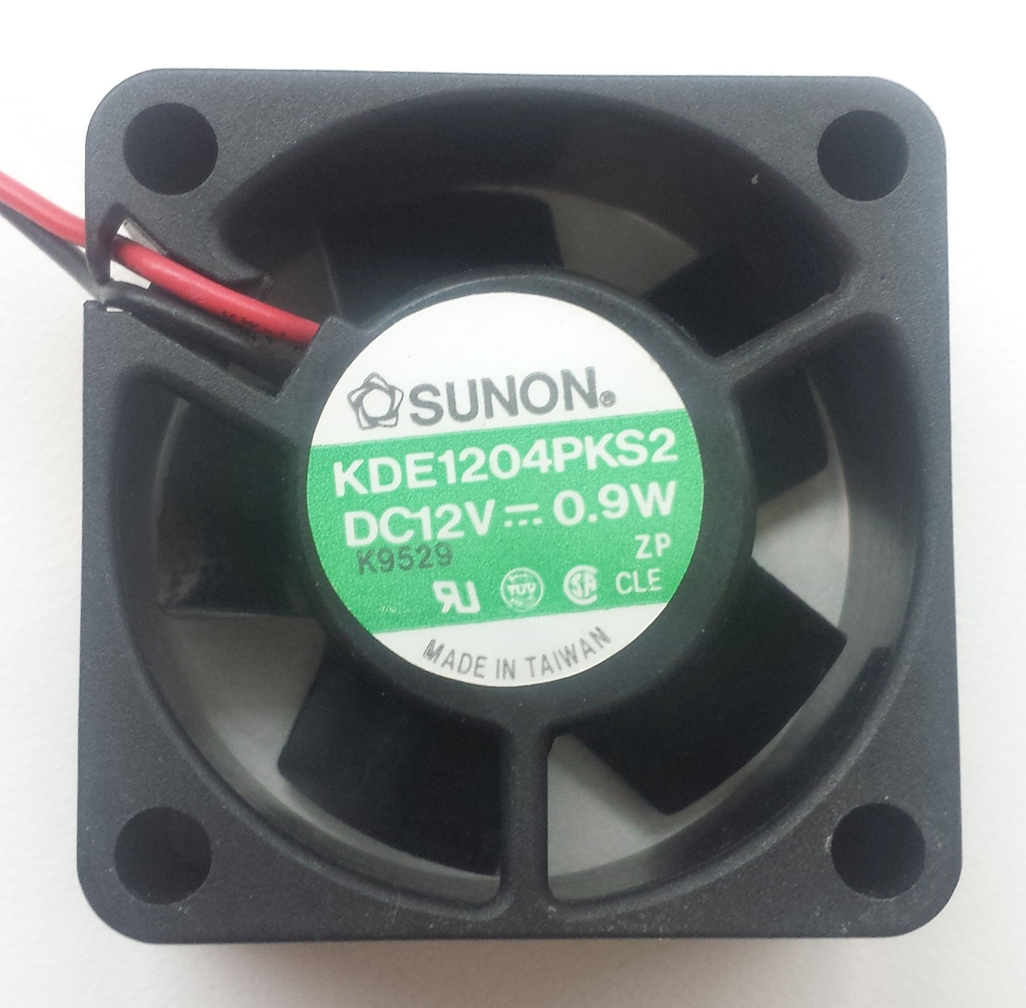 Ventilator 40x40x20 12VDC 2-pins / Sunon KDE1204PKS2 Ventilator 40x40x20 12VDC 2-pins / Sunon KDE1204PKS2