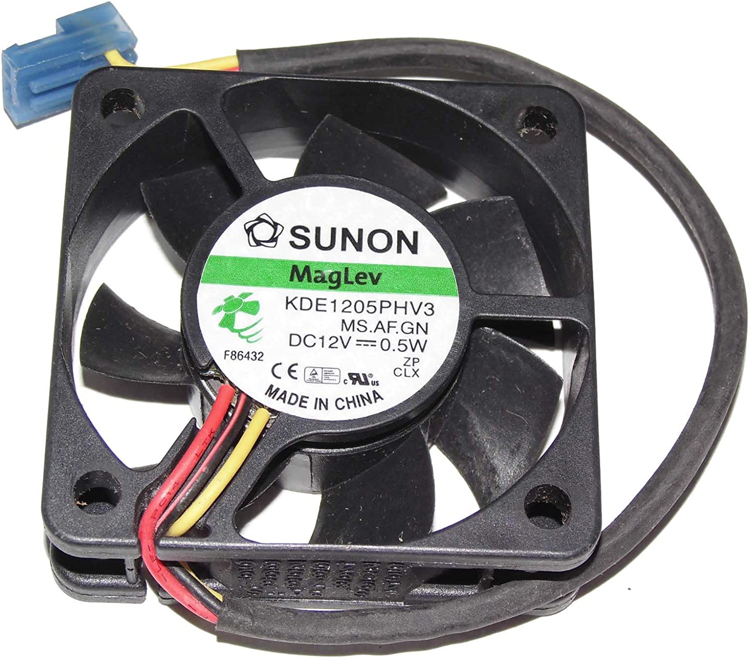 Ventilator 50x50x15 12VDC 3-pins / Sunon KDE1205PHV3