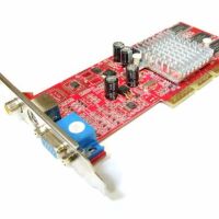 Grafische kaart ATI Radeon 7000 64MB SDR AGP 4x VGA S-VIDEO COMPOSIET RV100 PALIT