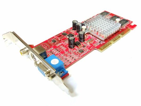 Grafische kaart ATI Radeon 7000 64MB SDR AGP 4x VGA S-VIDEO COMPOSIET RV100 PALIT