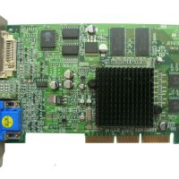 Grafische kaart ATI Radeon 7000 32MB SDR AGP 4x DVI VGA RV100 PowerColor 148C