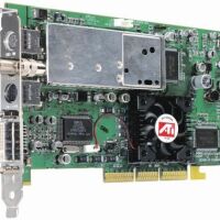 Grafische kaart ATI Radeon 7500 ALL-IN-WONDER 64MB DDR AGP 4x DVI COAX VID-IN VID-OUT RV200 ATI