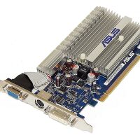 Grafische kaart nVidia GeForce 7500LE 64MB DDR2 PCI-E 16x 1.1 DVI VGA S-VIDEO G72 ASUS