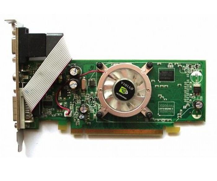 Grafische kaart nVidia GeForce 7500LE 64MB DDR2 PCI-E 16x 1.1 DVI VGA VIDEO-OUT G72 PCPartner