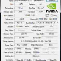 7800GT ASUS GPUZ