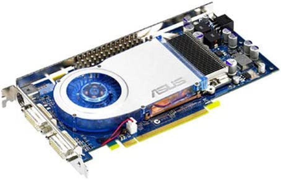 Grafische kaart nVidia GeForce 7800GT 256MB GDDR3 PCI-E 16x 1.0 +6-pin PEG 2xDVI S-VIDEO G70 Asus