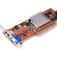 Grafische kaart ATI Radeon 9200 128MB DDR AGP 8x VGA S-VIDEO COMPOSITE RV280 ASUS