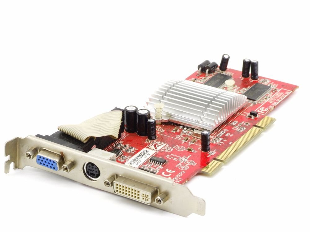 Grafische kaart ATI Radeon 9200 128MB DDR AGP 8x DVI VGA S-VIDEO RV280 GeCube