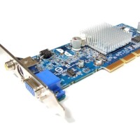 Grafische kaart ATI Radeon 9200 128MB DDR AGP 8x VGA S-VIDEO COMPOSIET RV280 Gigabyte