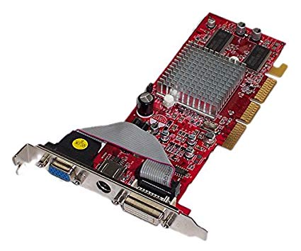 Grafische kaart ATI Radeon 9200 128MB DDR AGP 8x DVI VGA S-VIDEO RV280 PowerColor