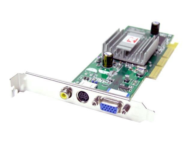 Grafische kaart ATI Radeon 9200 128MB DDR AGP 8x VGA S-VIDEO COMPOSITE RV280 Sapphire