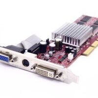 Grafische kaart ATI Radeon 9250 256MB DDR AGP 8x DVI VGA S-VIDEO RV280 Club3D