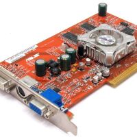 Grafische kaart ATI Radeon 9600 PRO 256MB DDR AGP 8x DVI VGA S-VIDEO RV350 ASUS