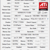 Grafische kaart ATI Radeon X300SE 128MB DDR PCI-E 16x 1.1 DVI VGA S-VIDEO RV370 ATI - Afbeelding 3