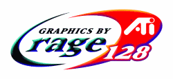 ATI rage128 logo