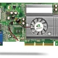 Grafische kaart nVidia GeForce FX5500 256MB DDR AGP 8x DVI VGA S-VIDEO NV34 Board p162-11n SWEEX