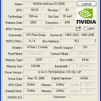 FX5500 XFX PCI CPUZ