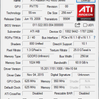 Grafische kaart AMD/ATI RV770 Radeon HD4800 1GB GDDR3 PCI-E 16x 1.1 DVI HDMI VGA ATI AIB (2e kans) - Afbeelding 6