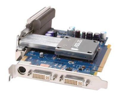 Grafische kaart nVidia G73 GeForce 7600GT Asus 01