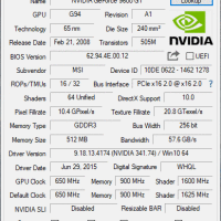 Grafische kaart nVidia G94 GeForce 9600GT 512MB GDDR3 PCI-E 16x 2.0 DVI VGA S-VIDEO MSI (2e kans) - Afbeelding 5