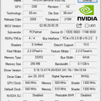 Grafische kaart nVidia G98 GeForce 9300GE 256MB DDR2 PCI-E 16x 2.0 VGA DVI HDMI DUAL-LOW-PROFILE PCPartner (2e kans) - Afbeelding 4