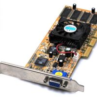 Grafische kaart nVidia GeForce2 MX400 64MB SDR AGP 4x VGA NV11 Board PROLINK