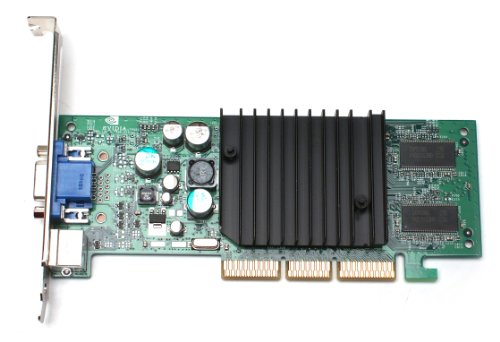 Grafische kaart nVidia GeForce4 MX420 64MB DDR AGP 4x VGA NV17 Board DELL