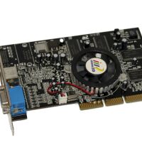 Grafische kaart nVidia GeForce4 MX440 64MB DDR AGP 4x VGA S-VIDEO NV17 Board INNO3D