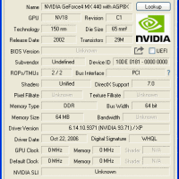 MX440 POINT OF VIEW PCI GPUZ