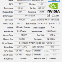 Grafische kaart nVidia NV41 Quadro FX 3450 128MB GDDR3 PCI-E 1.0 x16 2xDVI 1xSTEREOSCOPIC 3D CONNECTOR Nvidia (2e kans) - Afbeelding 3