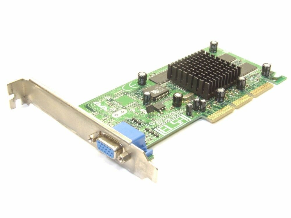 Grafische kaart nVidia Riva TNT2 32MB SDR AGP 4x VGA NV5 Board ELSA Erazor III