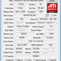 X700PRO MSI MEDION GPUZ