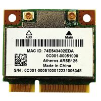 WiFi kaart 802.11b/g/n 150 Mbps Mini PCIe Atheros ATH-AR5B125 (2e kans)