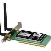 WiFi kaart 802.11a/b/g/n 300 Mbps PCI Linksys WMP600N met 2x3dBi antenne (2e kans)