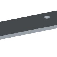 Raspberry Pi PICO, PICO W, PICO 2, PICO 2W protection plate snap-on PLA zwart