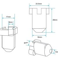 Siliconen mantel voor hotend Creality Ender 3 V3 / V3 Plus / V3 KE zwart - Afbeelding 3