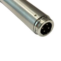 Microfoon Uni Directional Dynamic Dual impendance 50K en 600 Ohm Jack 2P 6.35mm Densel UD-129 met 4P connector en 5.5M snoer (2e kans) - Afbeelding 3