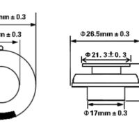 Resonantie Trillingen Speaker 3W 4 Ohm 27x13mm - Afbeelding 4