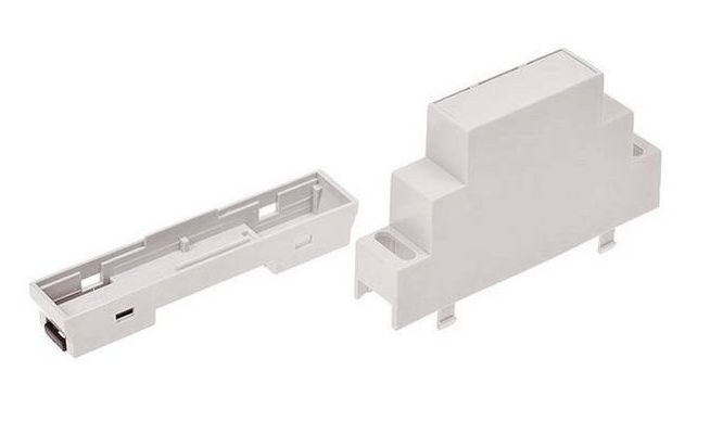 Behuizing kunststof DIN Rail 4U020907-310 03