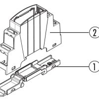 Behuizing kunststof DIN Rail ABS lichtgrijs Italtronic 1M Modulbox XTS Compact 25.0101000.BL 1M53-A2F - Afbeelding 3