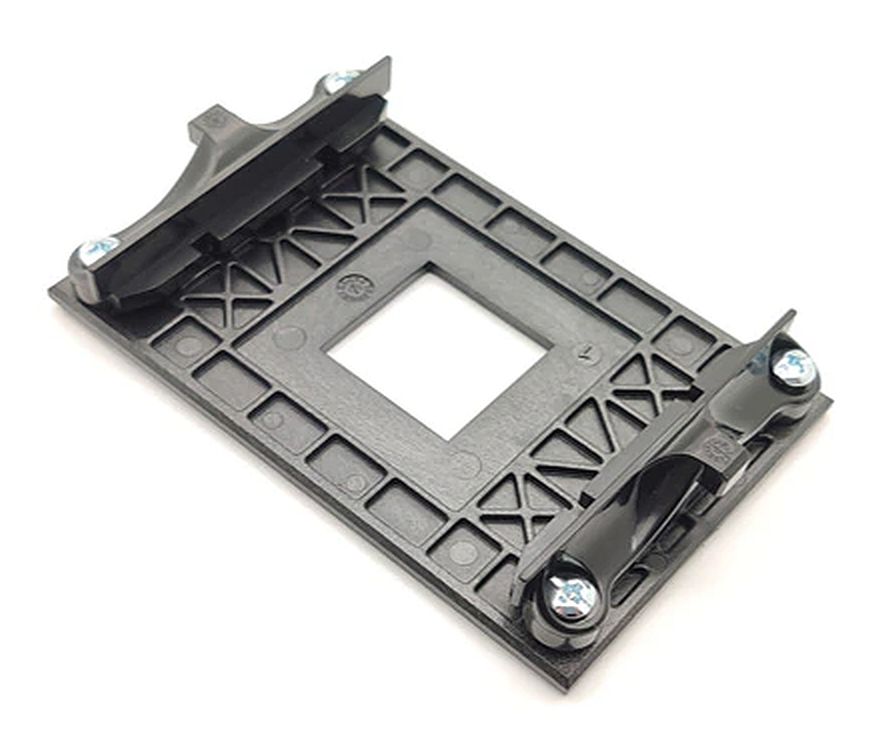 Backplane en bracket voor CPU koeler socket AM4 zwart Backplane en bracket voor CPU koeler socket AM4 zwart