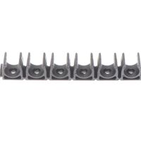 Slangklem montage clip voor OD=10mm buis 6-stuks kunststof nylon zwart - Afbeelding 3
