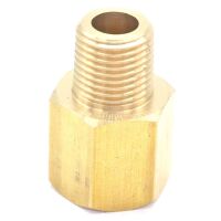 Verloopring buitendraad 1/8"NPT naar binnendraad 1/8"BSP messing - Afbeelding 4